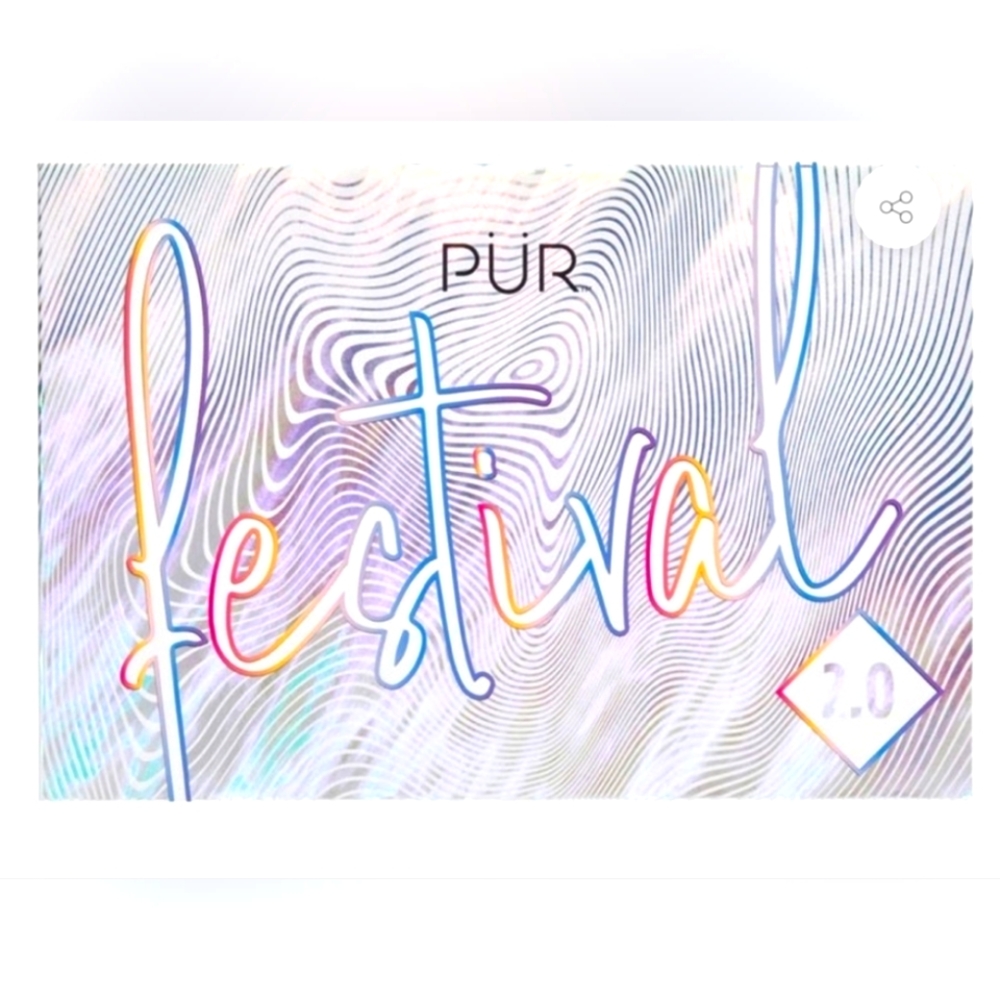 PUR Festival 12-piece Pressed Pigments Palette Eyeshadow